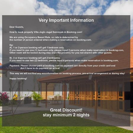 Villa Joglo Jagat Seminyak  Ngoại thất bức ảnh