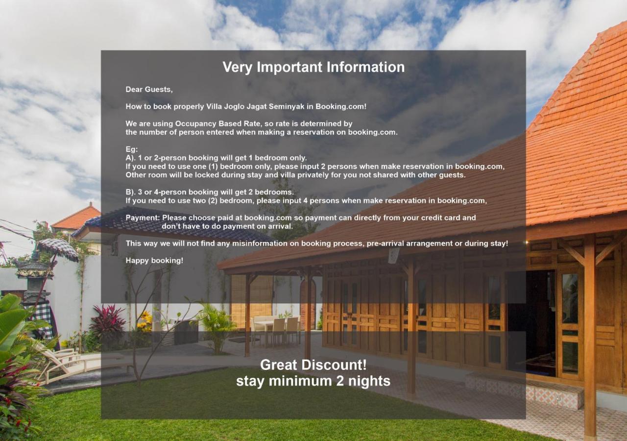Villa Joglo Jagat Seminyak  Ngoại thất bức ảnh